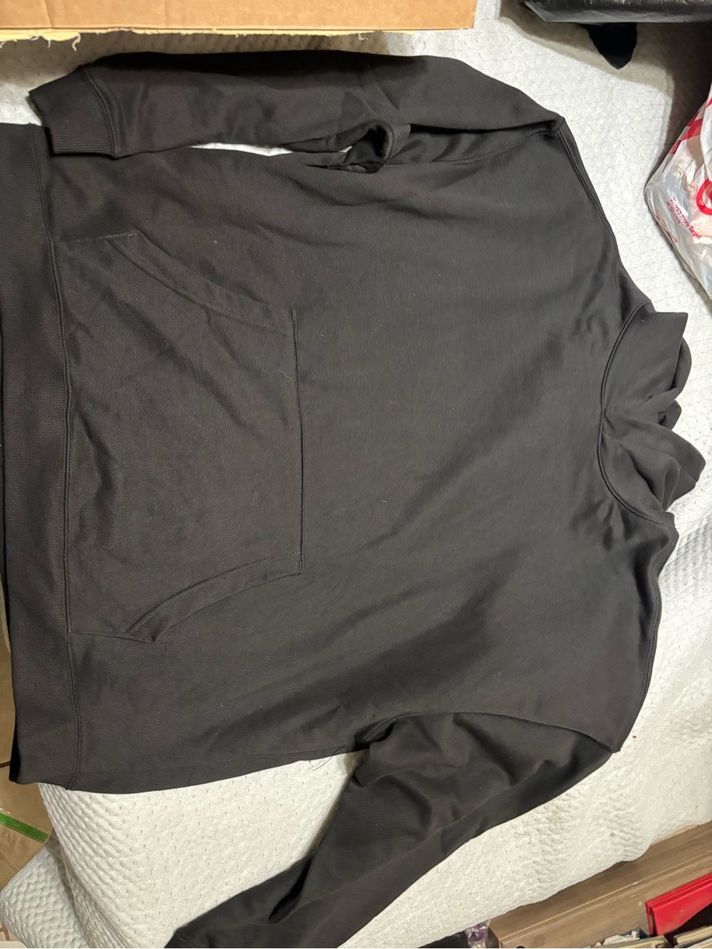 No Boundaries Black Oversized Hoodie